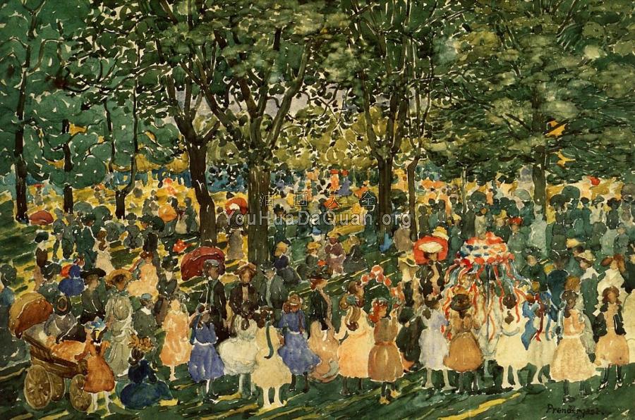May Day, Central Park - 莫里斯·巴西·加斯特